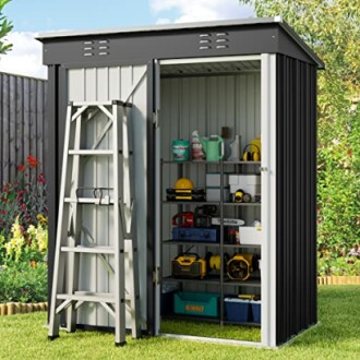 Gizoon 5' x 3' Outdoor Storage Shed