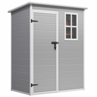 Gizoon 5x3 FT Resin Outdoor Storage Shed